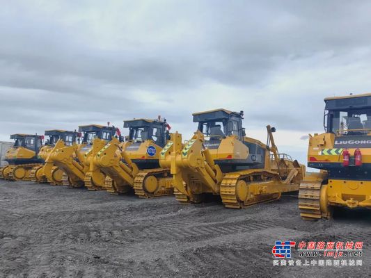 交付！6台柳工LD36DG4推土机扎根内蒙彰显硬核实力