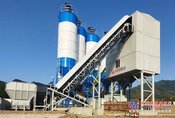 【高效施工】方圆搅拌站助力繁峙至五台高速公路建设