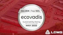 临工重机：LGMG欧洲公司荣膺EcoVadis银奖 可持续发展绩效跻身全球前9%