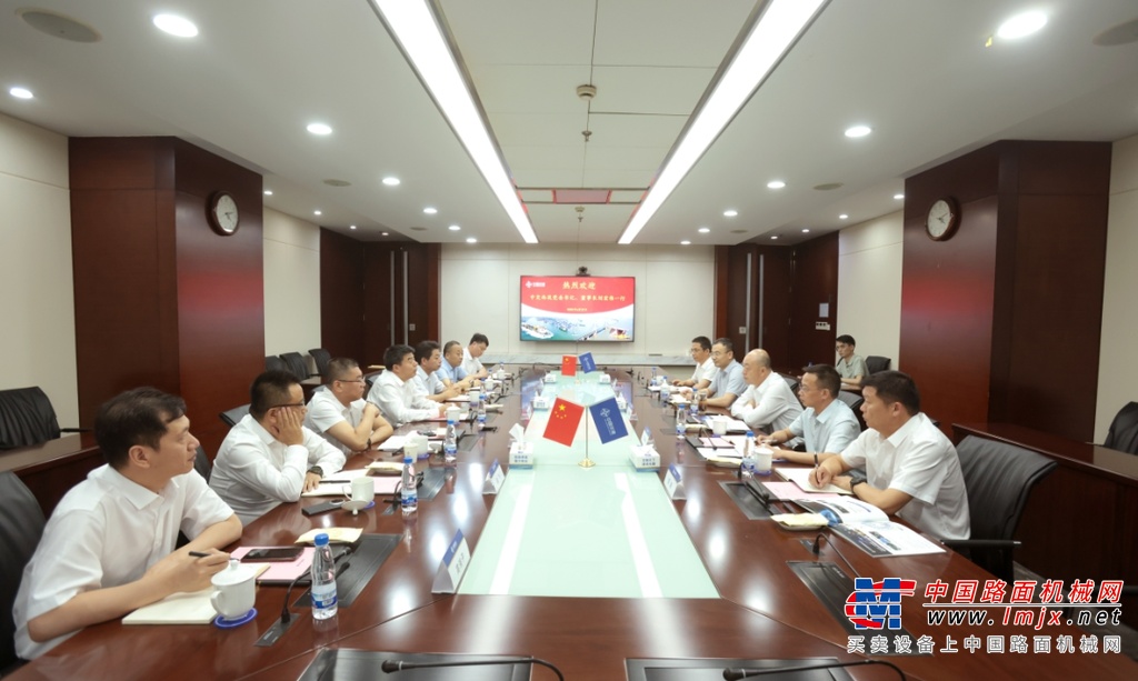 中交西筑：刘宏伟在上海开展系列商务活动