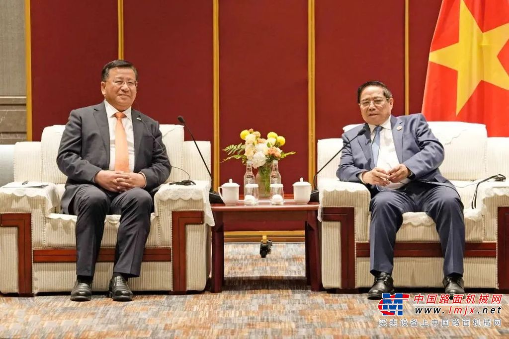 铁建重工：戴和根与越南总理范明政举行会谈