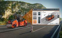 Hamm │ 行业突破：专业版智能压实系统 (Smart Compact Pro) 实现了将实时密度测量功能应用于自动压实过程中