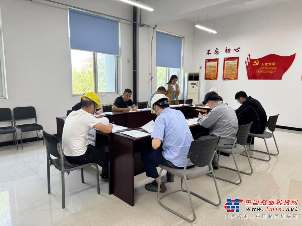 陕西省起重机械检验员资格实操考试圆满落幕