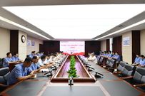 宋召军到陕建机股份讲授深入贯彻中央八项规定精神学习教育专题党课