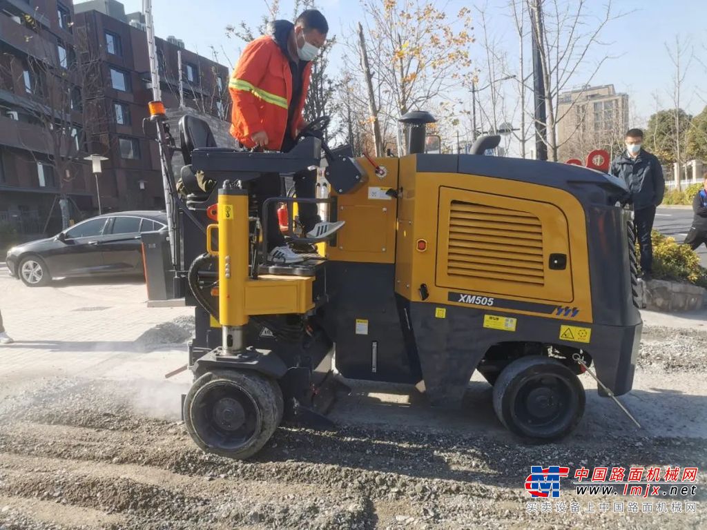道路修复密码：徐工XM505铣刨机施工日志