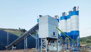 【特色服务】方圆搅拌站助力山西省道项目建设