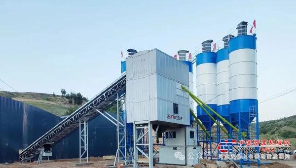 【特色服务】方圆搅拌站助力山西省道项目建设