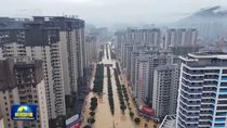 榕江暴雨！徐工平地机奋战抢险一线
