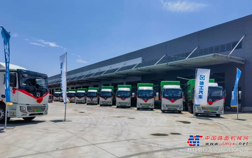 全国热销！徐工新能源重卡穿越热浪、交付客户