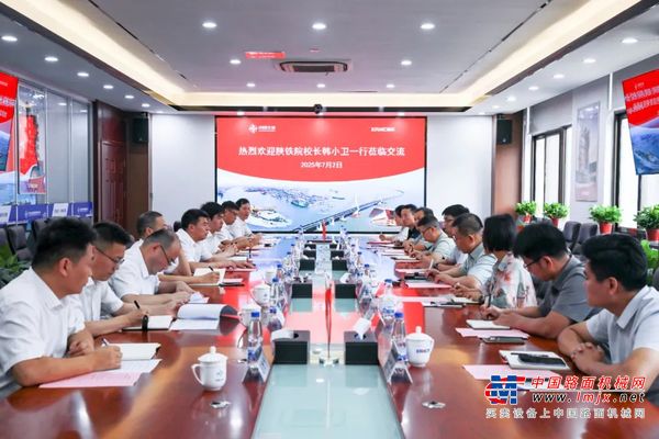 刘宏伟会见陕西铁路工程职业技术学院校长韩小卫