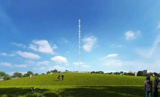 205米！柳工江汉登高梯助建湖南首座高梯度气象观测塔