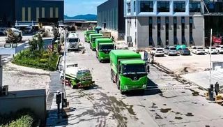 徐工新能源自卸车擦亮城市建设绿色底色