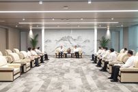 满慎刚会见天津大学党委书记杨贤金一行