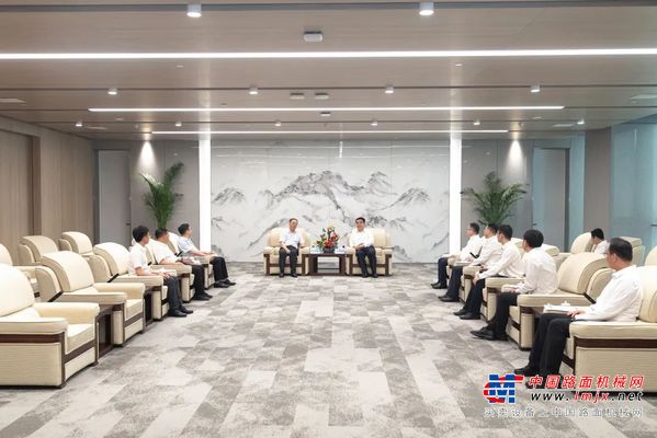 满慎刚会见天津大学党委书记杨贤金一行