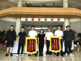 40℃高温抢修获点赞！客户驱车百公里送锦旗致谢三一直服