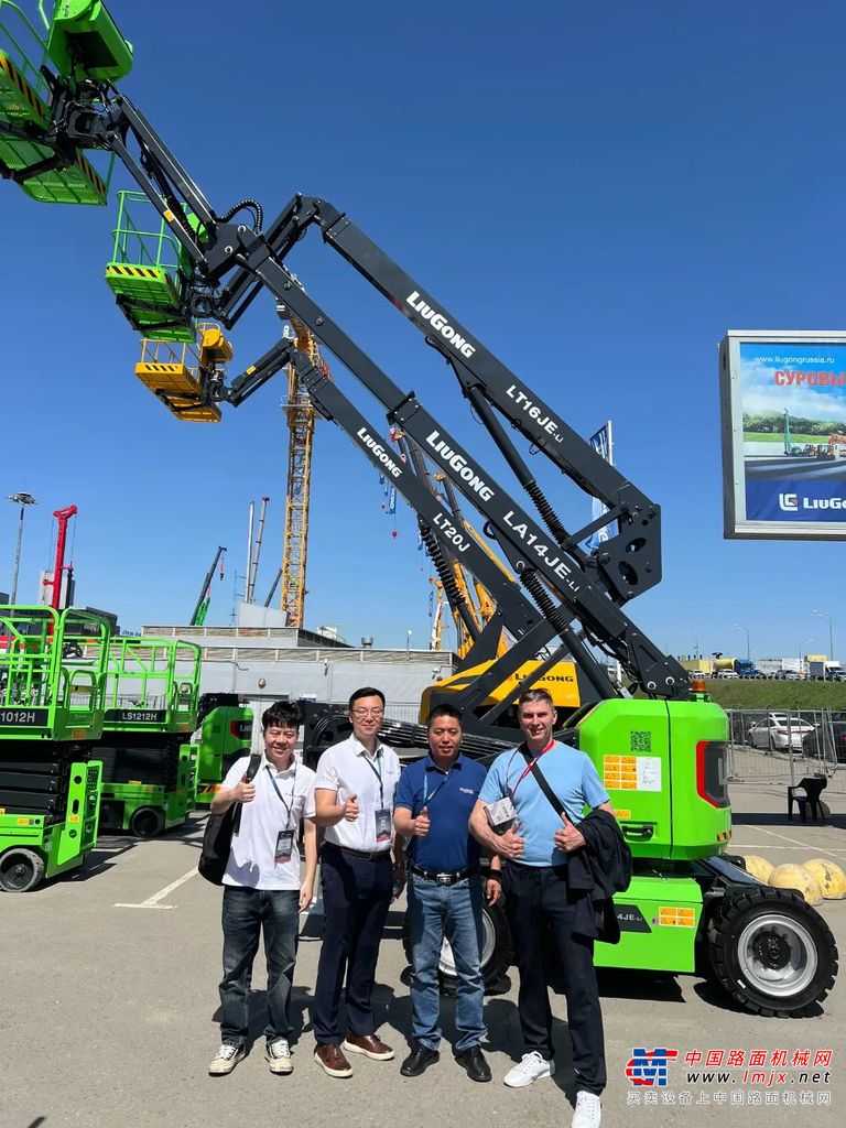 柳工高机闪耀国际展会，三全战略驱动全球化加速