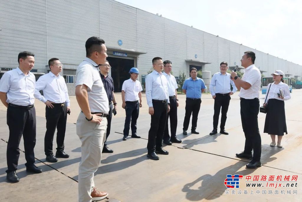 共商合作，建华控股有限公司董事长汪贵华到访山河智能