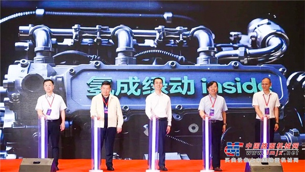 国内首台氢内燃机发电机组投入商业运营