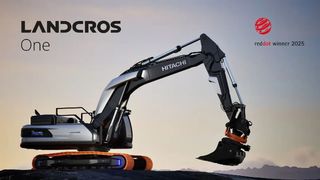日立建机概念挖掘机LANDCROS One荣获红点设计大奖