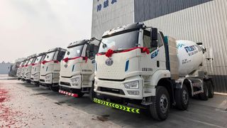 复购见证实力！中集车辆新能源搅拌车再赴中原热土