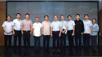 上海宝山高新区管委会走访垒知集团，共商区域产业高质量发展