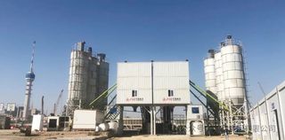 【品质彰显】方圆箱式搅拌站出口刚果金 助力当地基础设施建设