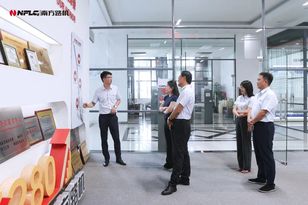 中国建筑材料联合会预拌砂浆分会领导一行莅临南方路机考察调研