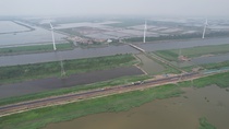 戴纳派克输料车助力天津建岭集团北大港湿地河堤公路改造——效率质量双突破