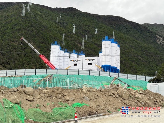 山推混凝土一体化服务雅鲁藏布江下游水电项目建设