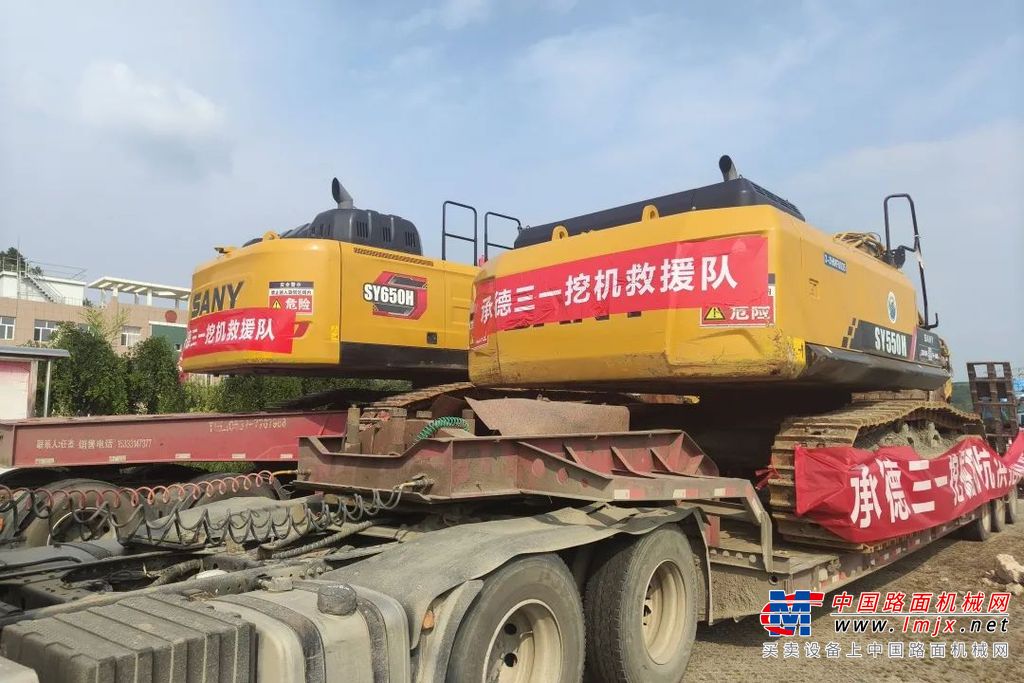 極限保障！三一“鋼鐵臂膀”挖出“安全通道”！