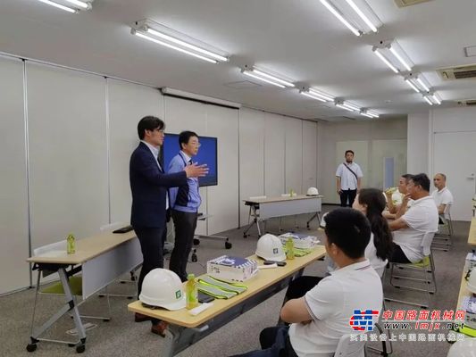 广东省沥青混凝土供应链协会访日工集团