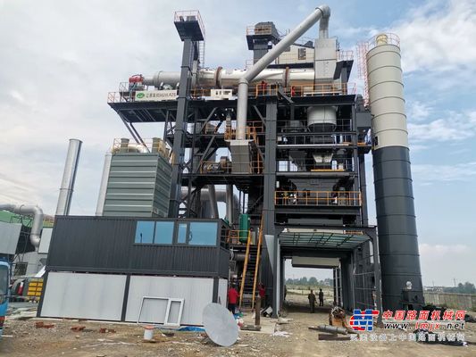 辽原筑机：冲刺收尾！4+2再生沥青搅拌站建设进入尾声，绿色“引擎”即将启动