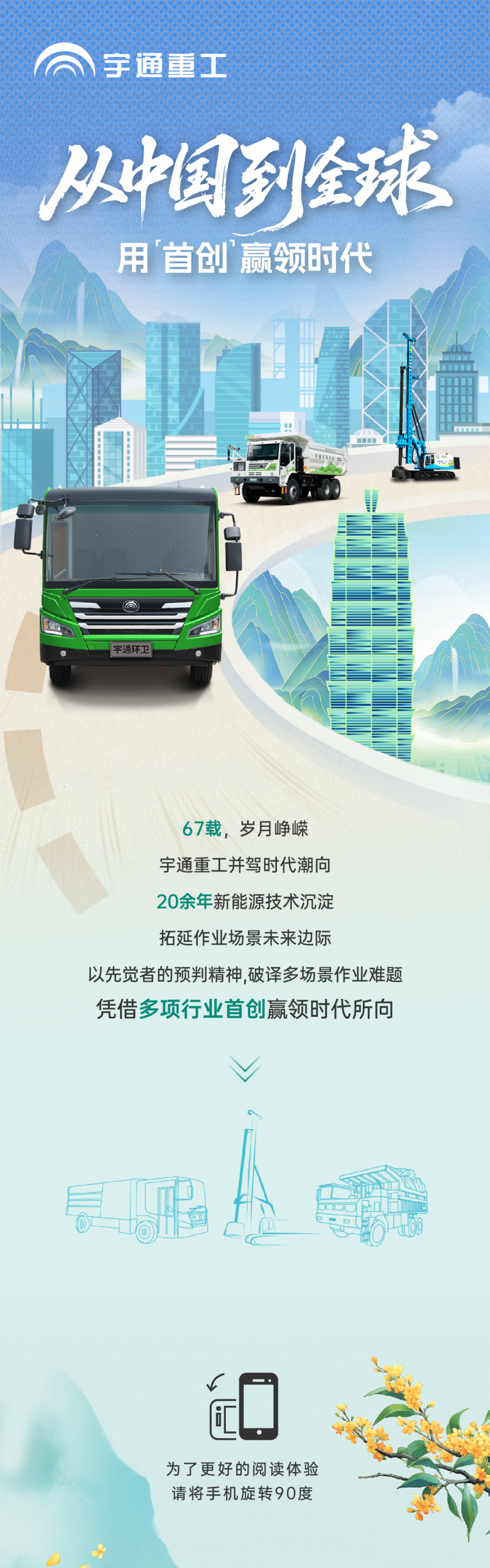 宇通：从中国到全球！用“首创”赢领时代