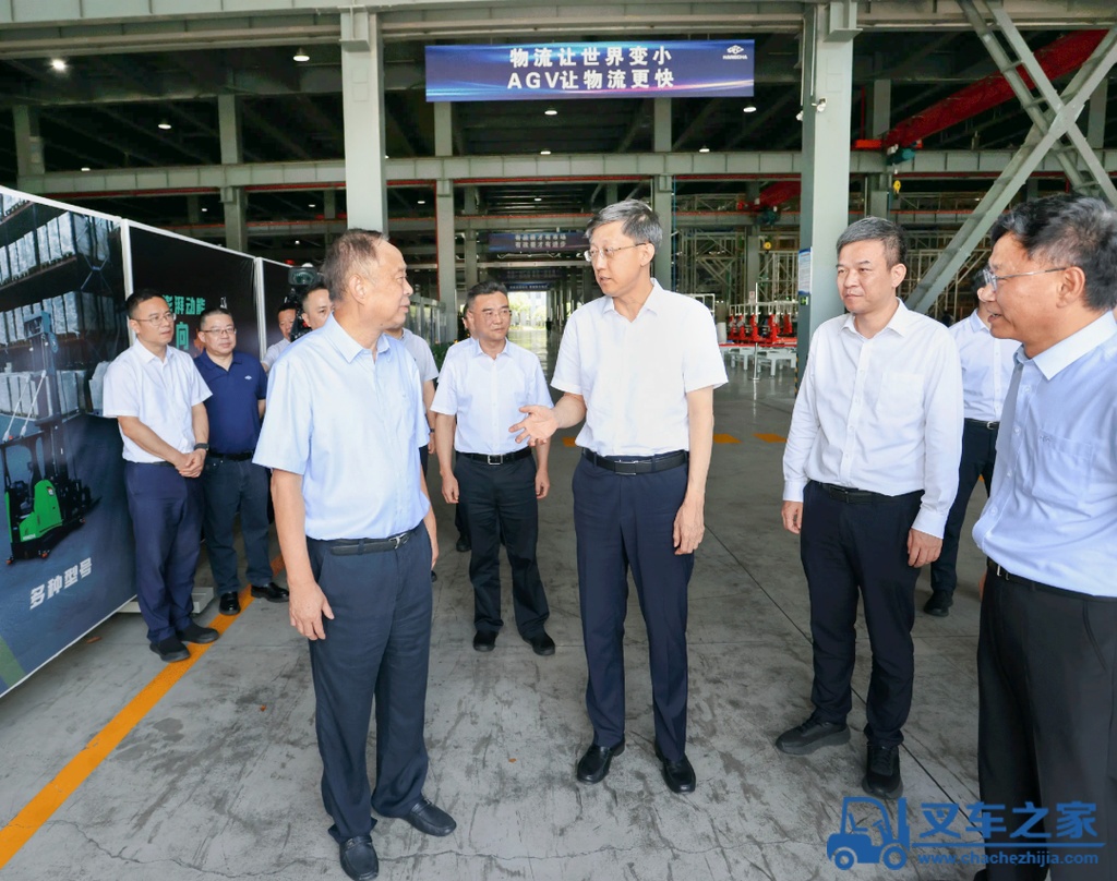 杭叉集团|省委常委、杭州市委书记刘非调研杭叉集团