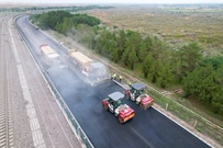 国道338线沙坡头至孟家湾西段公路工程 | 戴纳派克设备助力宁夏路桥高效交付最美景区公路