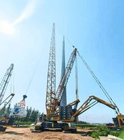 40分钟精准就位！徐工新品XLC15000M实战首秀~