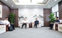 中交西筑：刘宏伟与中国品牌节主席、品牌联盟董事长王永会谈