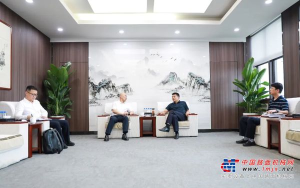 中交西筑：刘宏伟与中国品牌节主席、品牌联盟董事长王永会谈