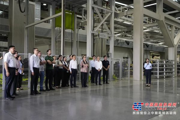 新开发银行行长、巴西前总统迪尔玛·罗塞芙在中联重科考察