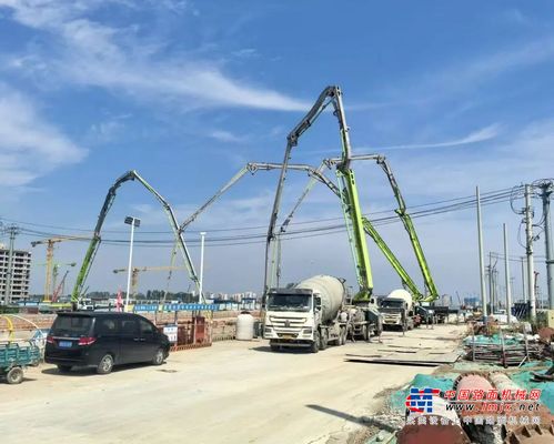 擎动齐鲁！中联重科数台泵车并肩作战，助建济南重点工程