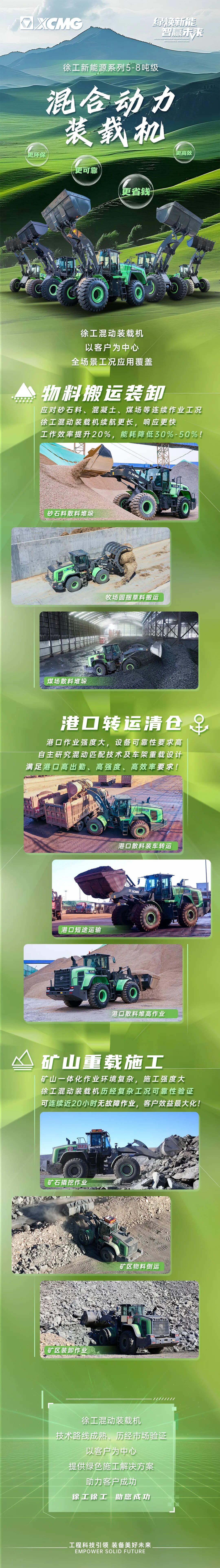 【铲业好车】省钱又高效！徐工混动装载机可兼患上！