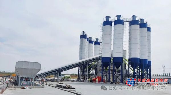【高效施工】方圆HZS180型搅拌站为浙江文成县重点基建项目注入动力