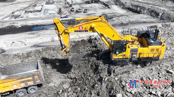 日挖两万方丨小松PC1350-11R用实力诠释“高效与可靠”